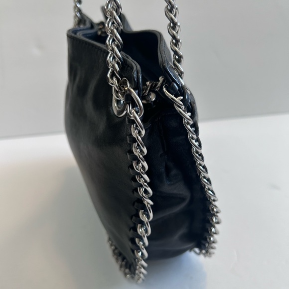 Michael Kors Chelsea Small Crossbody Bag Leather Chain Strap EUC - Picture 7 of 17